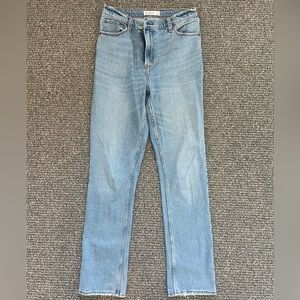A&F Ultra High Rise 90s Slim Straight Jeans
